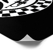 Ska Musik Trompete Swing Jazz Musikstil Poster (Ecke)