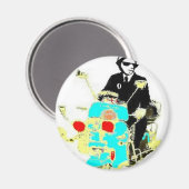 Ska on a Scoot Magnet (Vorderseite/Rückseite)