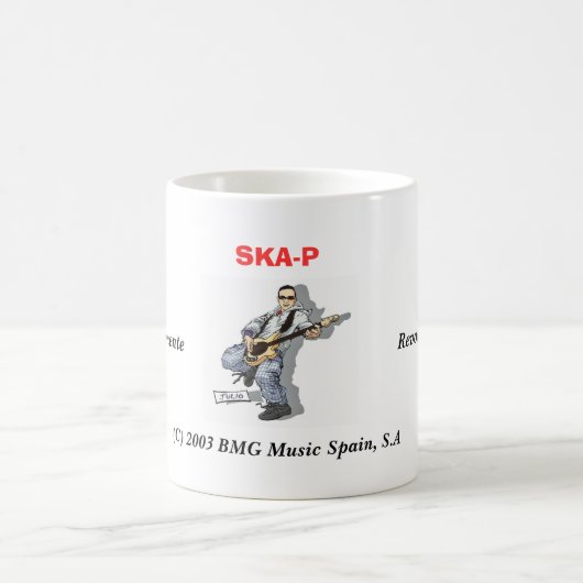 SKA-P, SKAndalosamente Revolucionarios Kaffeetasse (Mittel)