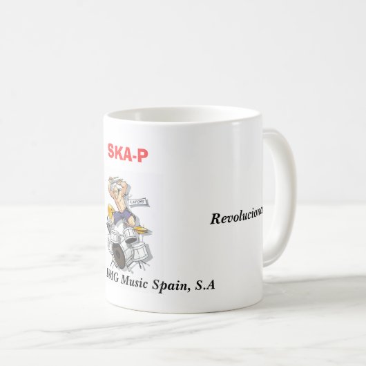 SKA-P, SKAndalosamente Revolucionarios Kaffeetasse (VorderseiteRechts)