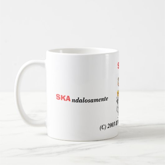 SKA-P, SKAndalosamente Revolucionarios Kaffeetasse (Links)