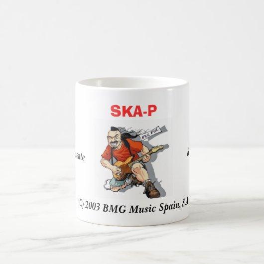 SKA-P, SKAndalosamente Revolucionarios Kaffeetasse (Mittel)