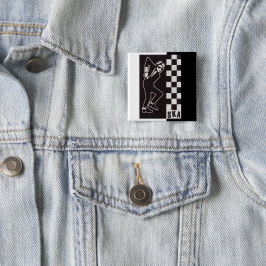 Ska Rhythmus-Knopf Button (Beispiel)