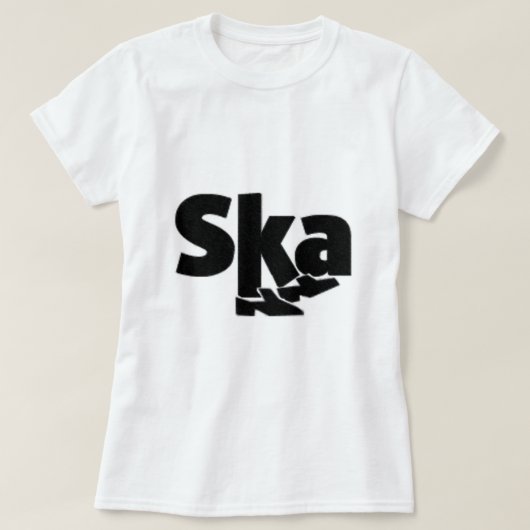 SKA tanzende Füße T-Shirt (Design vorne)