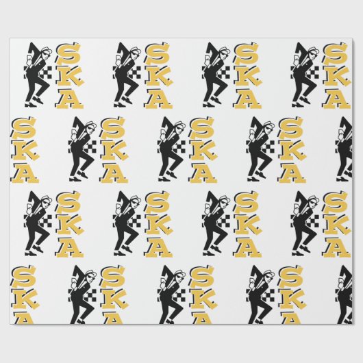 Ska-Typ Geschenkpapier (Flach)