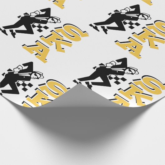 Ska-Typ Geschenkpapier (Ecke)