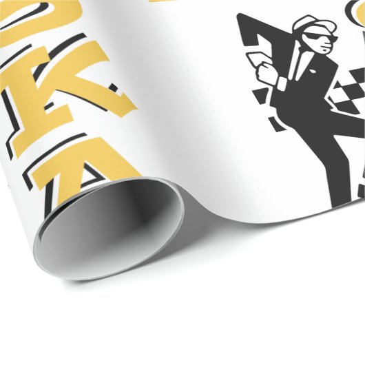 Ska-Typ Geschenkpapier (Rolleneckpunkt)