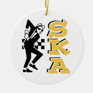 Ska Typ Keramik Ornament