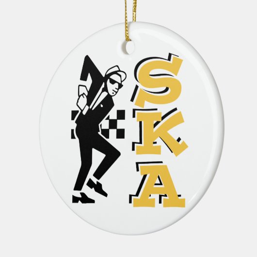 Ska Typ Keramik Ornament (Links)