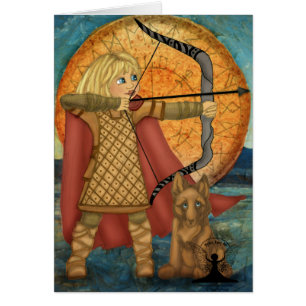 Skadi Skandinavier-Göttin