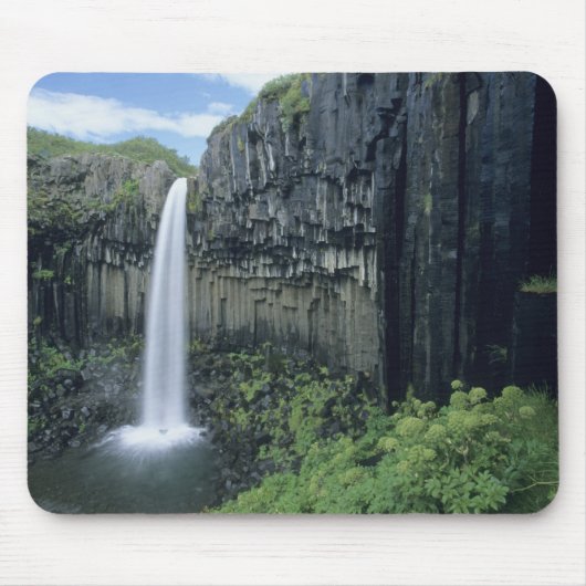 Skaftafell-Nationalpark, Svartifoss-Wasserfall, Mousepad (Vorne)