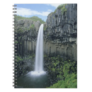 Skaftafell-Nationalpark, Svartifoss-Wasserfall, Notizblock