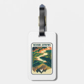 Skagit River Washington Colors Gepäckanhänger (Rückseite vertikal)