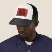 Skagit Stamm Flag Hat Truckerkappe (Beispiel)