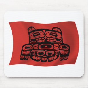 Skagit-Stammesflagge-Mauspad Mousepad