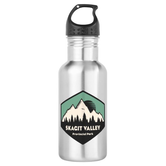Skagit Valley Provincial Park Edelstahlflasche (Vorderseite)