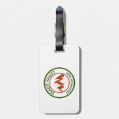 Skagit Valley Provincial Park Gepäckanhänger (Rückseite vertikal)