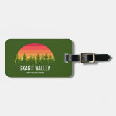 Skagit Valley Provincial Park Gepäckanhänger (Vorderseite horizontal)