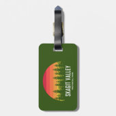 Skagit Valley Provincial Park Gepäckanhänger (Rückseite vertikal)