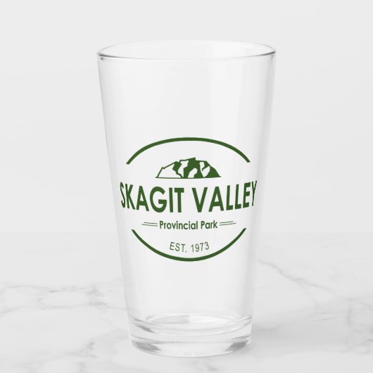 Skagit Valley Provincial Park Glas (Vorderseite)