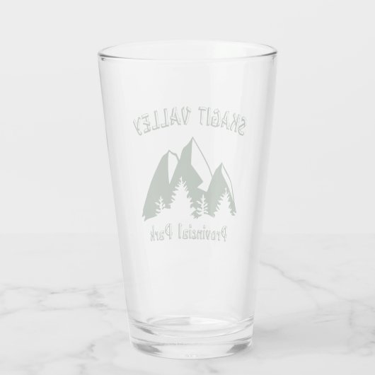 Skagit Valley Provincial Park Glas (Rückseite)