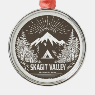 Skagit Valley Provincial Park Ornament Aus Metall