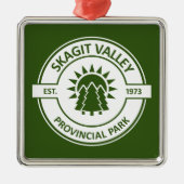 Skagit Valley Provincial Park Ornament Aus Metall (Vorne)