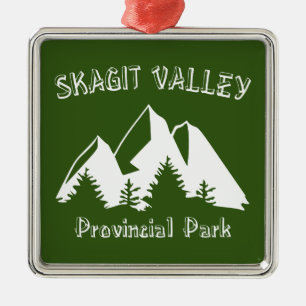 Skagit Valley Provincial Park Ornament Aus Metall