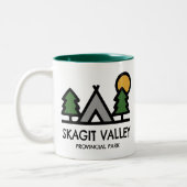 Skagit Valley Provincial Park Zweifarbige Tasse (Links)