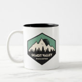 Skagit Valley Provincial Park Zweifarbige Tasse (Links)