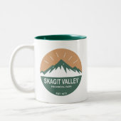 Skagit Valley Provincial Park Zweifarbige Tasse (Links)
