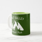 Skagit Valley Provincial Park Zweifarbige Tasse (Vorderseite Links)