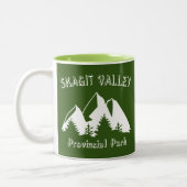 Skagit Valley Provincial Park Zweifarbige Tasse (Links)