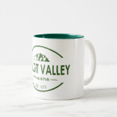 Skagit Valley Provincial Park Zweifarbige Tasse (VorderseiteRechts)