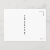 Skagit Valley Tulip Spring Postkarte (Rückseite)