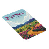 Skagit Valley USA Magnet (Rechte Seite)