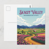 Skagit Valley USA Postkarte (Vorne/Hinten)