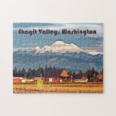 Skagit Valley WA Farm Mount Baker Puzzle (Horizontal)