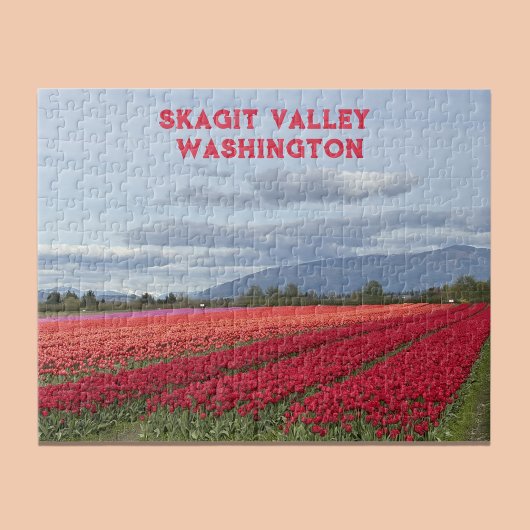 Skagit Valley Washington State Tulpenfeld Puzzle