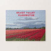 Skagit Valley Washington State Tulpenfeld Puzzle (Horizontal)