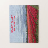 Skagit Valley Washington State Tulpenfeld Puzzle (Vertikal)