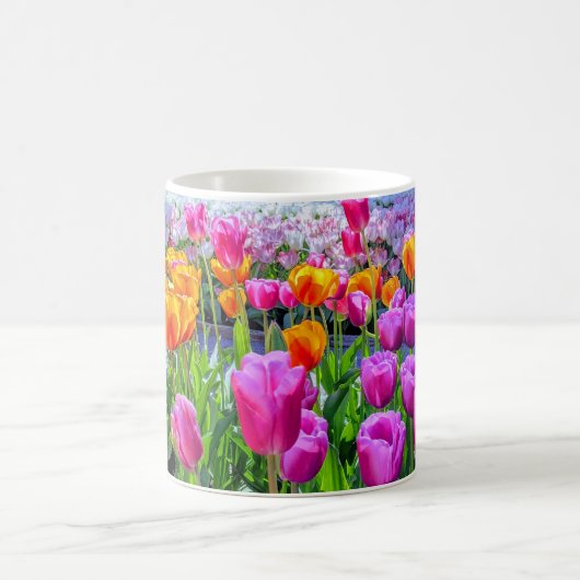 Skagit Valley, Washington Tulip Kaffeetasse (Mittel)