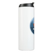 Skagit Wild und Landschaftlicher Fluss Washington Thermosbecher (Nach links gedreht)