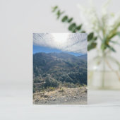 Skagway, Alaska Berge Landschaft Postkarte (Stehend Vorderseite)