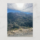 Skagway, Alaska Berge Landschaft Postkarte (Vorderseite)