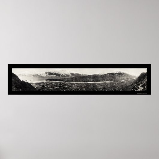 Skagway Alaska Foto 1915 Poster (Vorne)