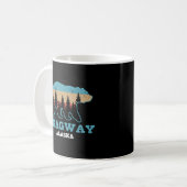 Skagway Alaska Grizzly Bären Natur Kaffeetasse (Vorderseite Links)