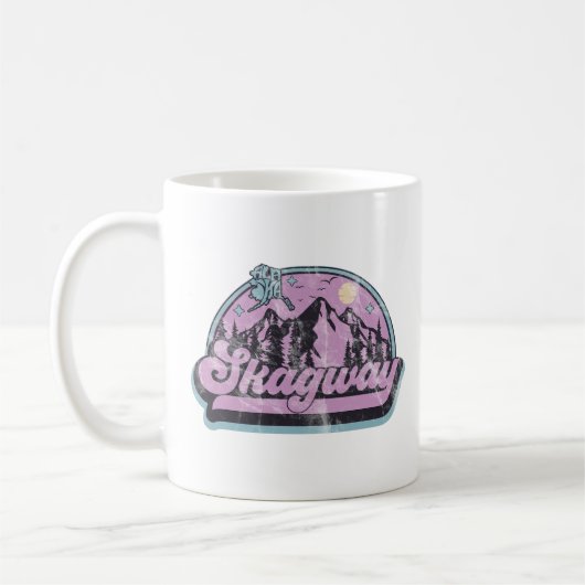Skagway, Alaska Kaffeetasse (Links)