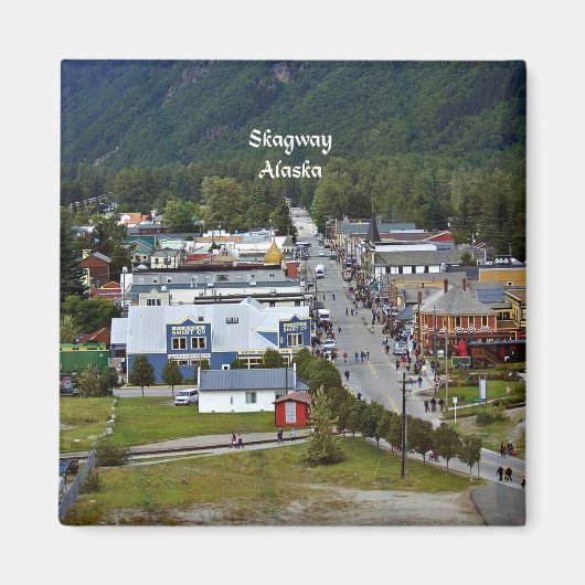 Skagway, Alaska Magnet (Vorne)