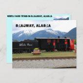 Skagway, Alaska Postkarte (Vorne/Hinten)